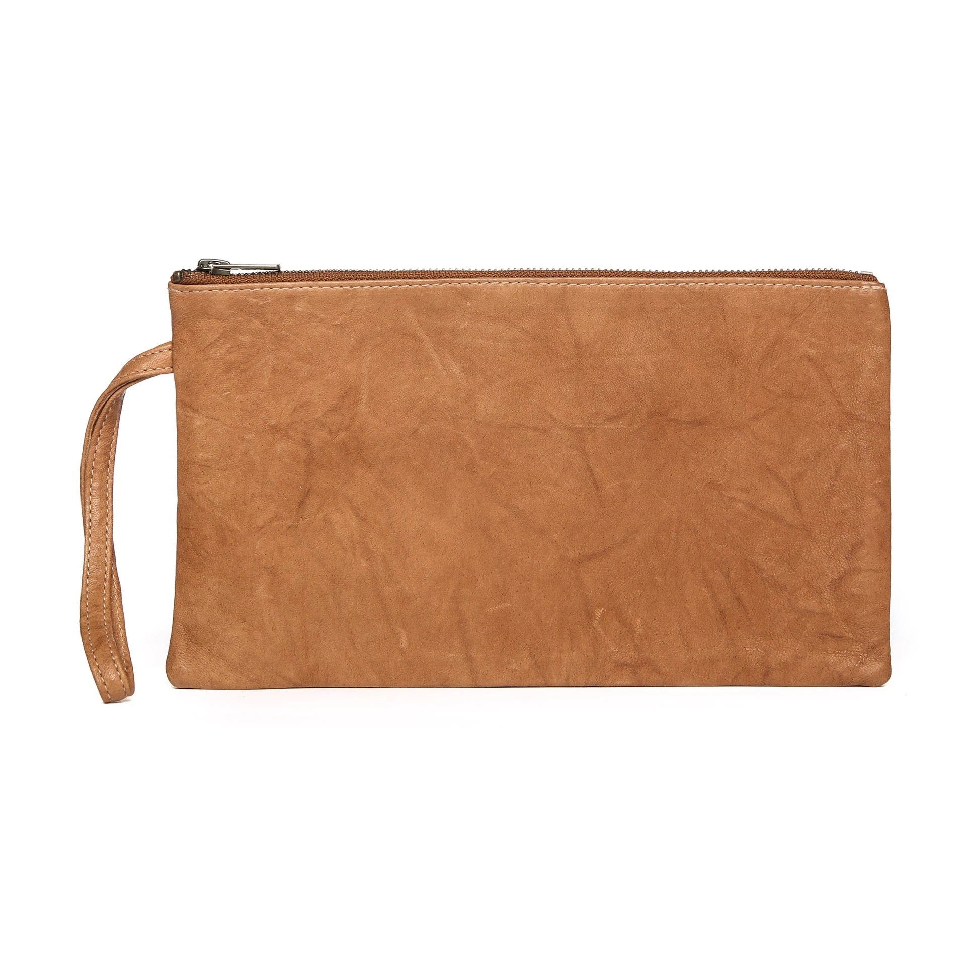 Made in LA - Lamb Leather Clutch Purse - Exinoz