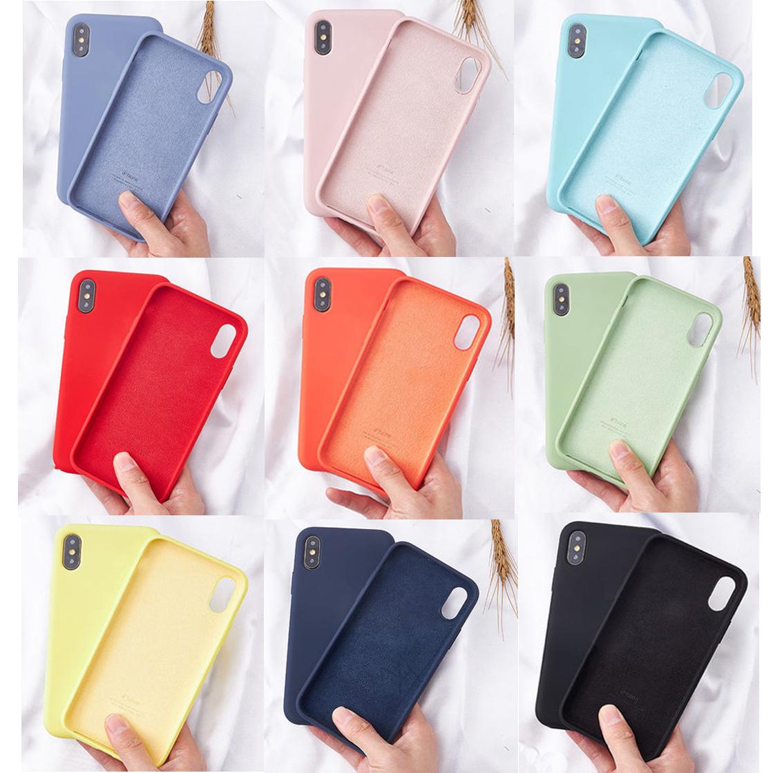 Original Apple Silicone Case For iPhone 5 to XS Max - Exinoz