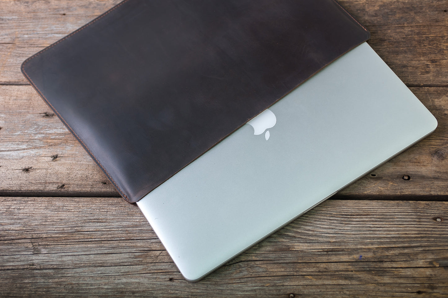 Macbook Air Pro Leather Laptop Sleeve Case - Exinoz