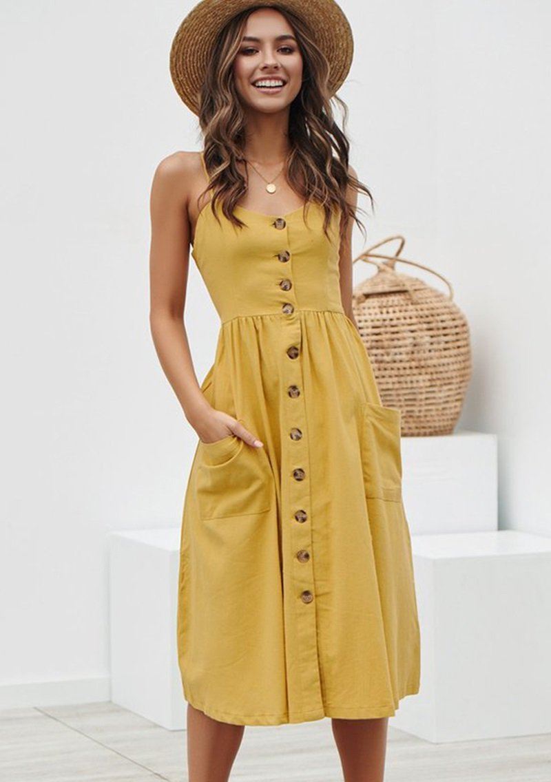 Bohemian Floral Tunic Beach Dress - Exinoz