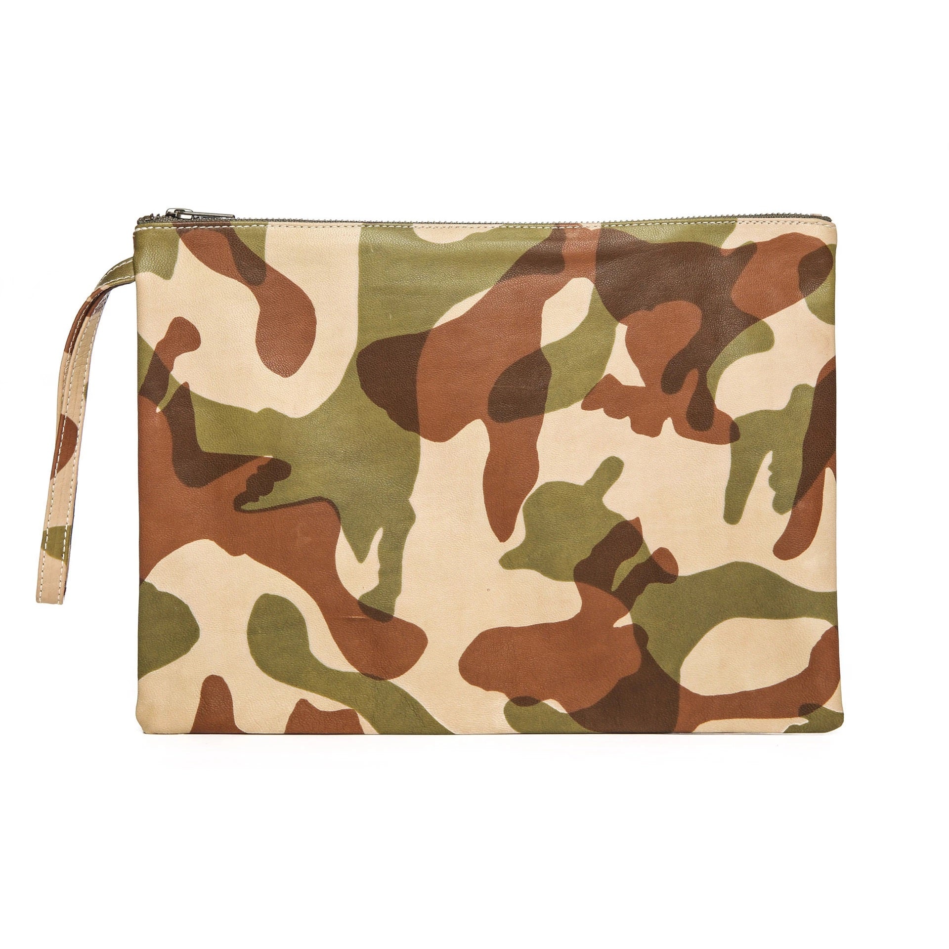 Made in LA - Lamb Leather Clutch Purse - Exinoz
