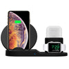 Wireless Charger for iPhone and Android devices 3 in 1 Charging Pad - Exinoz