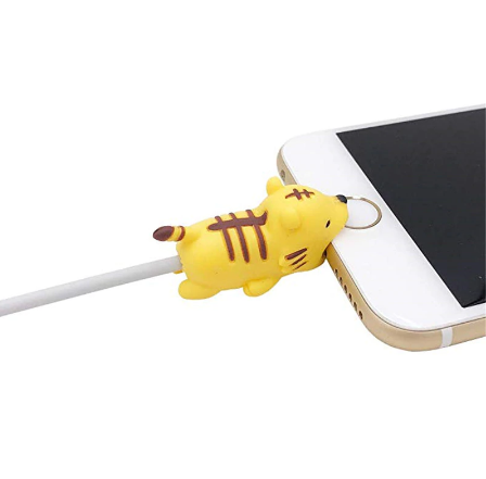 Cute Animal Bite Cable Winder Organizer Protector - Exinoz