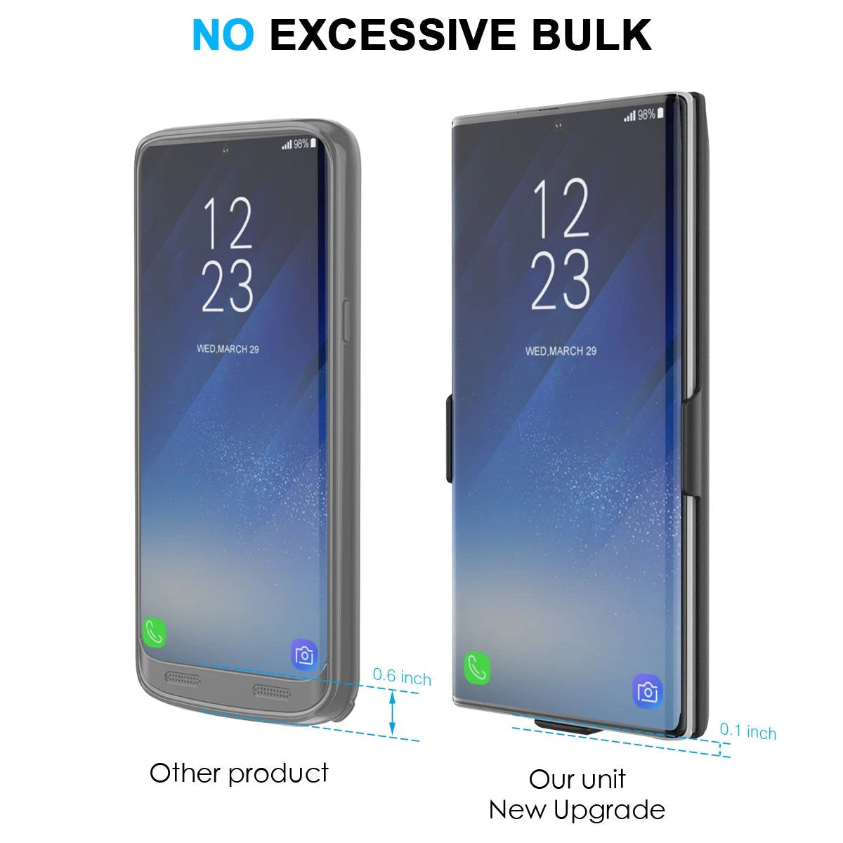 Battery Charger Case For Samsung Galaxy Note 10 Plus (7000mAh) - Exinoz