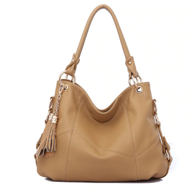 Luxury Women's Leather Tote Crossbody Handbag - Exinoz