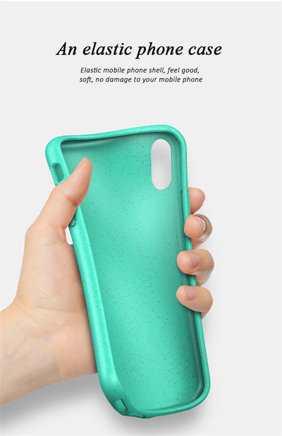 Biodegradable iPhone Case 6 6s 7 8 Plus X XR XS Max - Exinoz