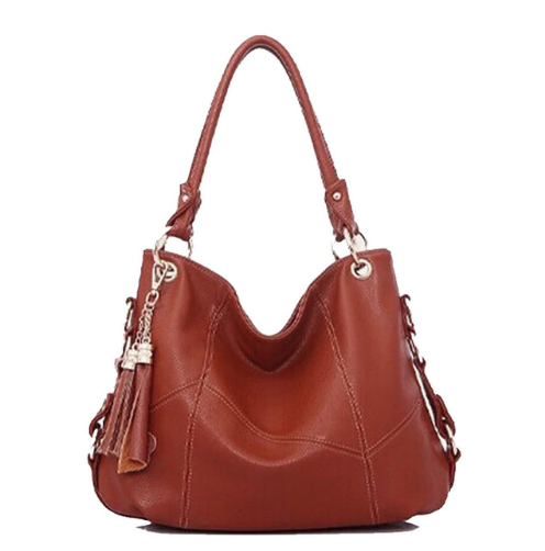 Luxury Women's Leather Tote Crossbody Handbag - Exinoz