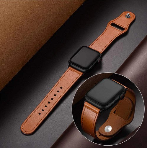 Genuine Leather Strap for Apple iWatch -- Elegant Wrist Band - Exinoz