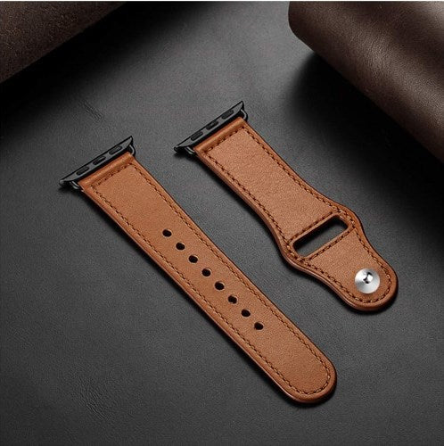 Genuine Leather Strap for Apple iWatch -- Elegant Wrist Band - Exinoz