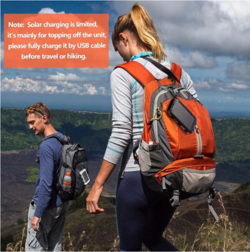 Waterproof Solar PowerBank - Exinoz