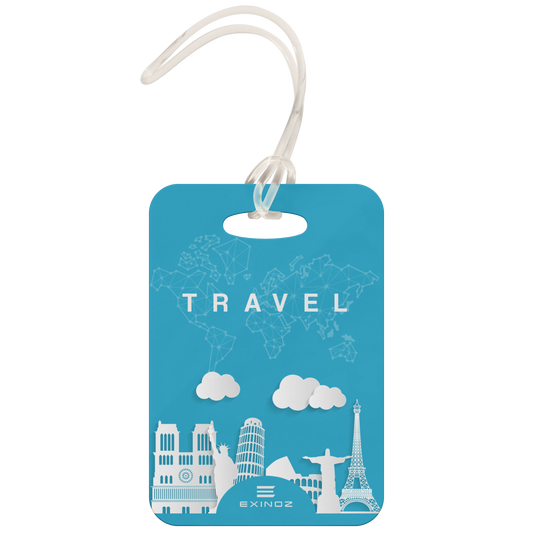 EXINOZ World Travel Luggage Tag - Exinoz