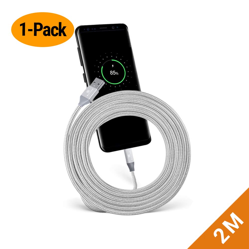 Exinoz USB Type C Cable Fast Charging USB C Silver Cable (Bonus Special Offer) - Exinoz