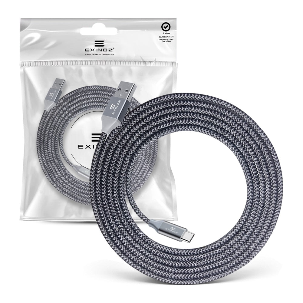 Exinoz USB Type C Cable Fast Charging USB C Cable (Bonus Special Offer) - Exinoz