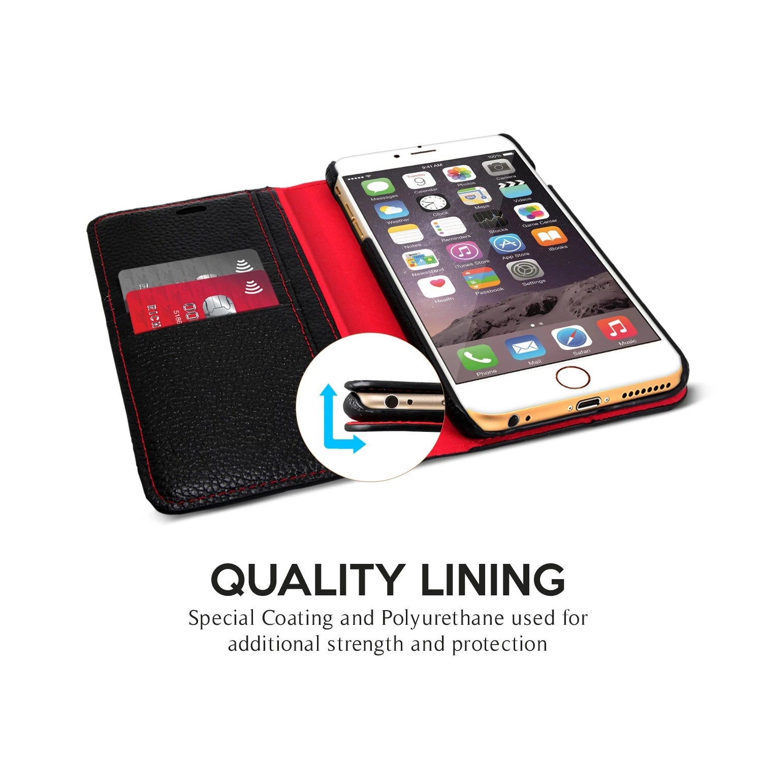 Milan iPhone 6 Plus / iPhone 6s Plus Luxury Case - Exinoz
