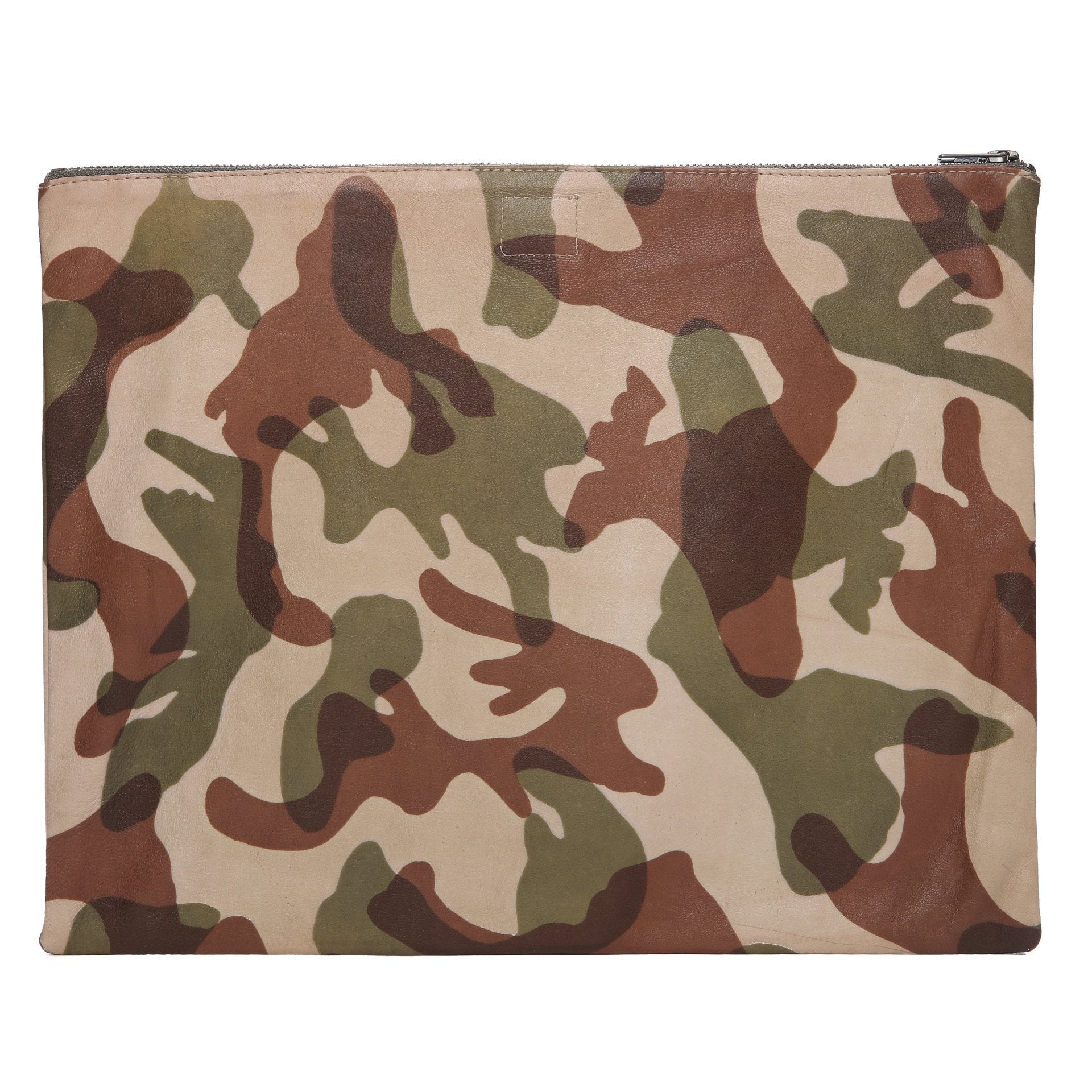 MADE IN LA - LAMB LEATHER OVERSIZED POUCH - Exinoz