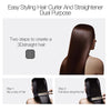 2 in 1 Curler and Hair Straigthener - Exinoz