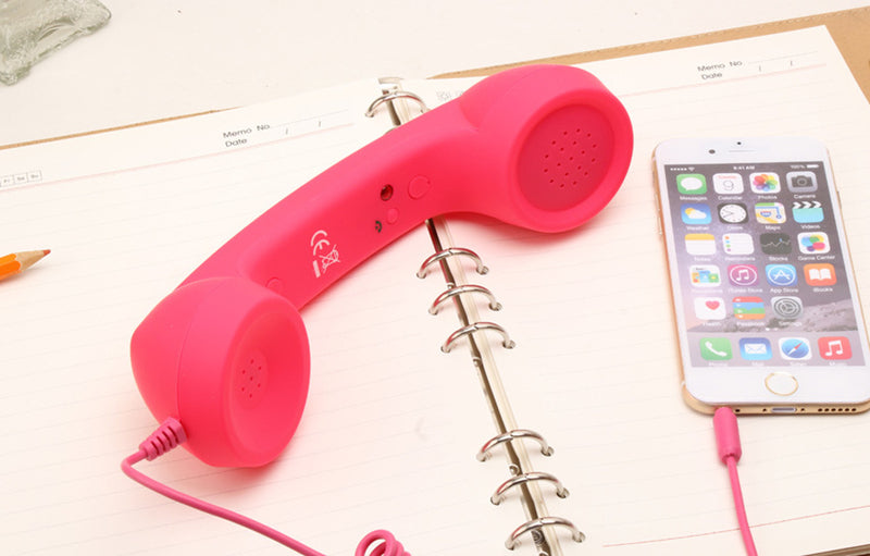 RETRO TELEPHONE MICROPHONE - Exinoz