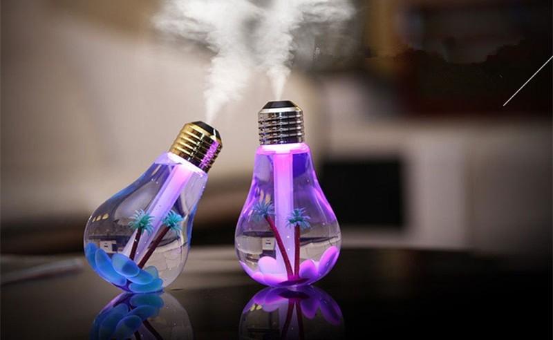Bulb Essential Oil Diffuser Humidifier - Exinoz