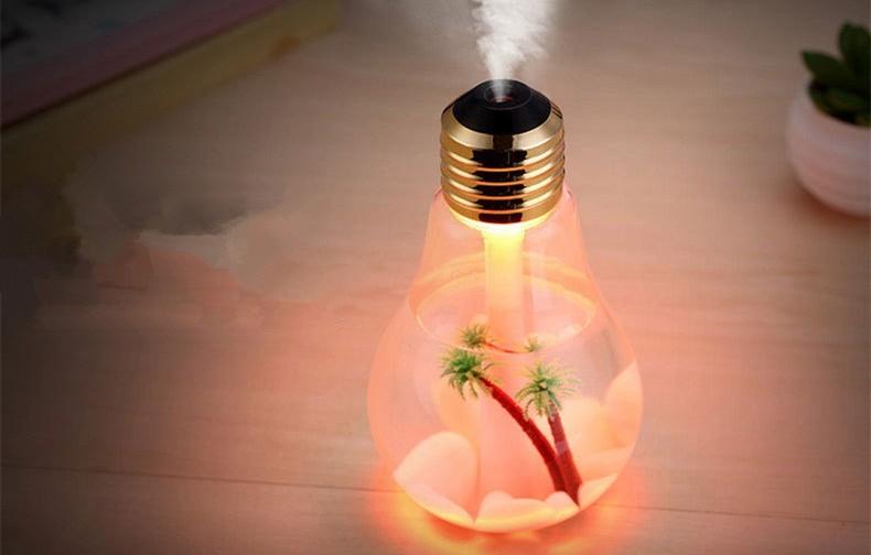 Bulb Essential Oil Diffuser Humidifier - Exinoz