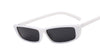 Rectangle Small Frame Sunglasses Fashion Designer Square Shades for Women - Exinoz
