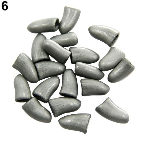20Pcs Colorful Soft Silicone Cat Nail Cap - Exinoz