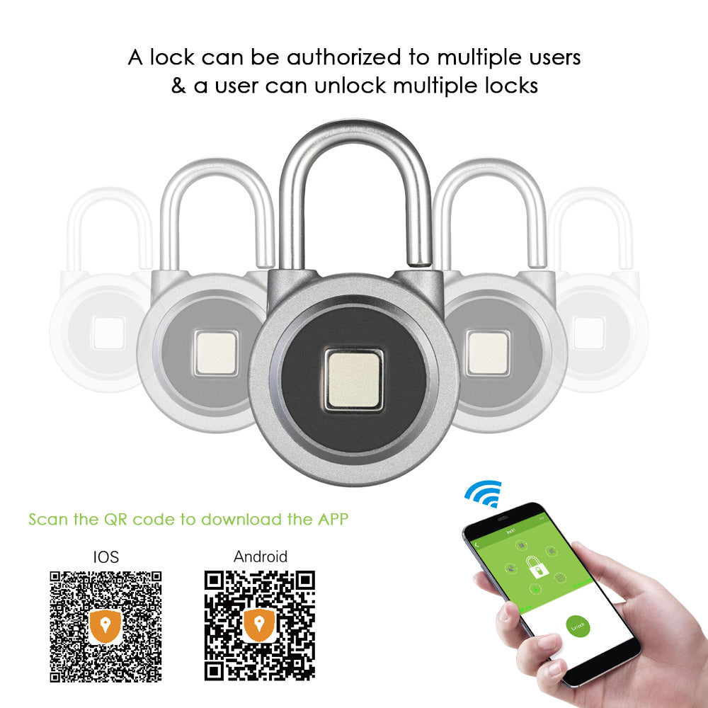 Fingerprint Smart Keyless Lock - Exinoz