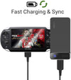 EXINOZ Playstation PS Vita Charger 1.2m | USB Data Transfer and Sync Power Charger | High-Quality Cable with 1-Year Replacement Warranty - Exinoz