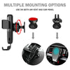10W QI Wireless Fast Charger Car Mount Holder Stand For iPhone X XS Samsung Galaxy - Exinoz