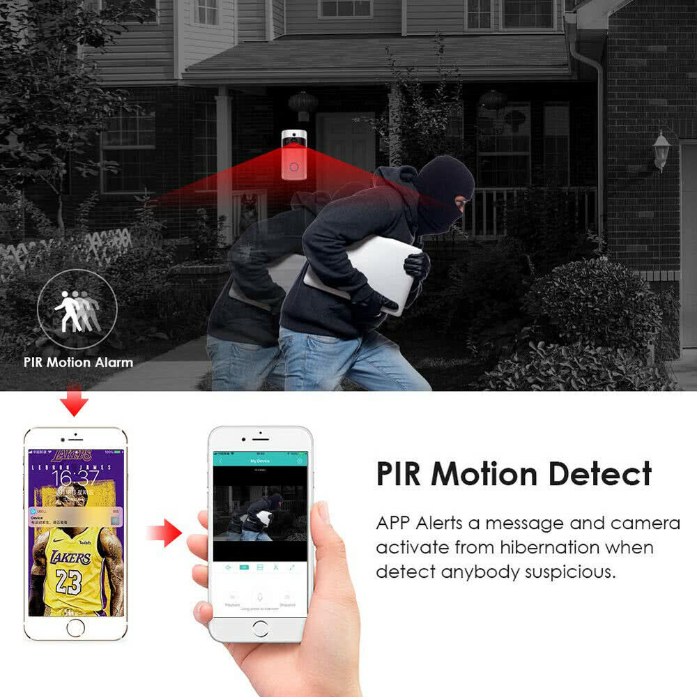 Wireless Smart WiFi DoorBell - Exinoz