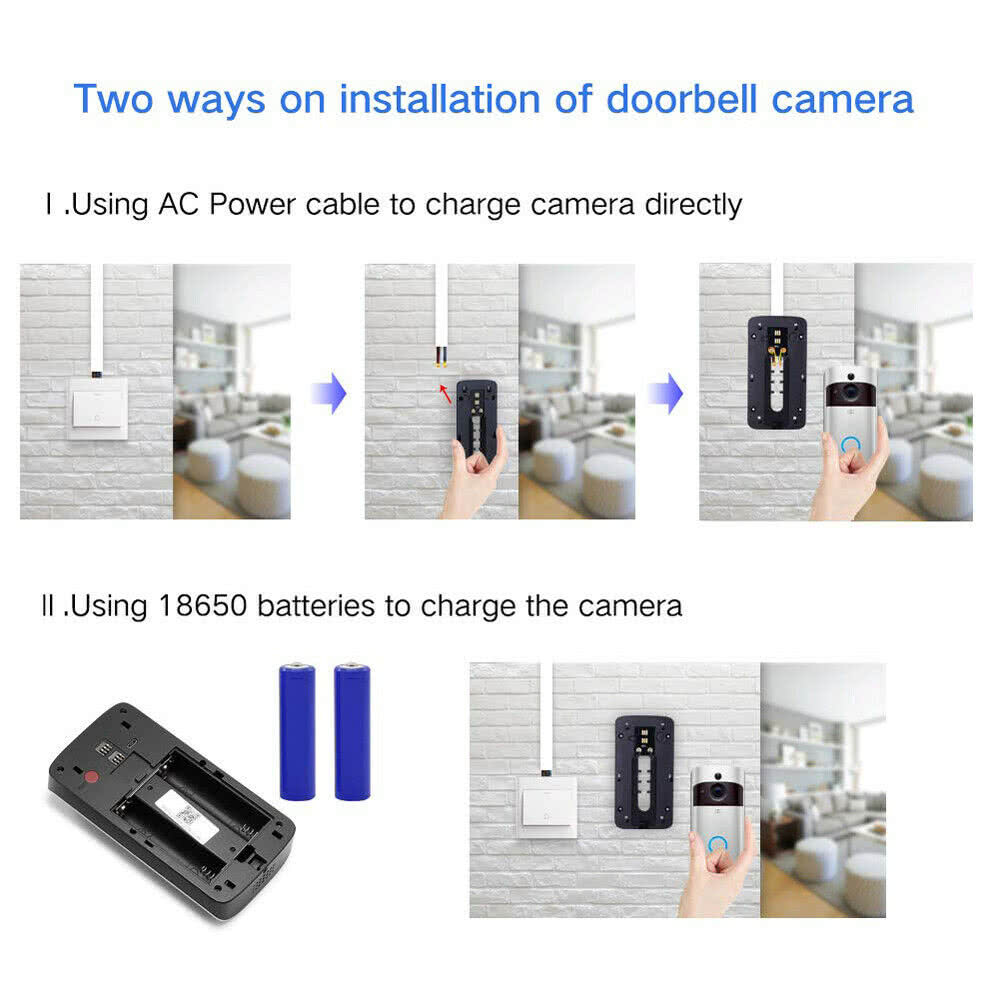 Wireless Smart WiFi DoorBell - Exinoz