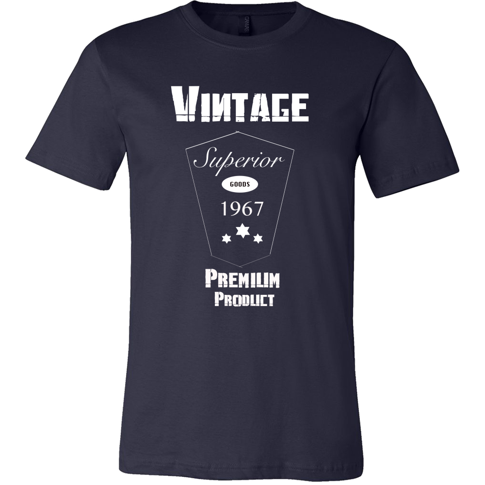 Vintage 1967 Mens 50th Birthday Gift T Shirt - Exinoz