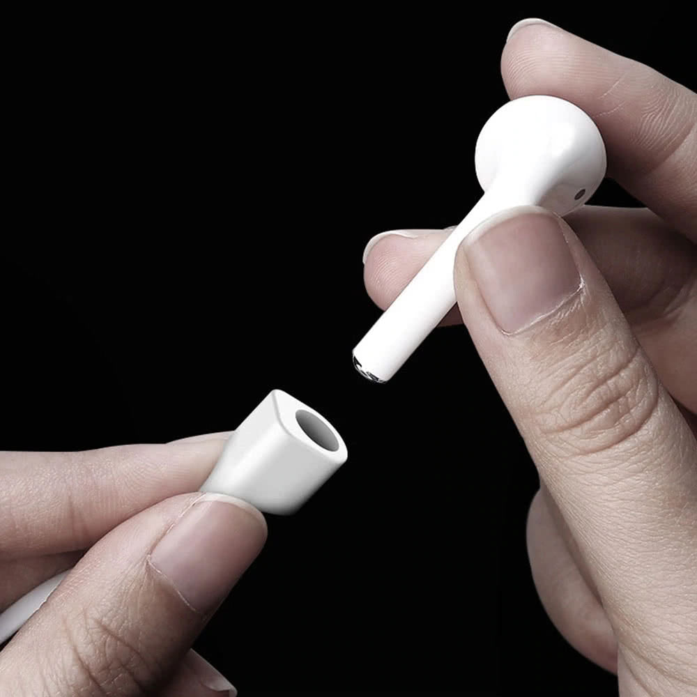 Silicone Earphone Strap For Apple iPhone AirPods - Exinoz