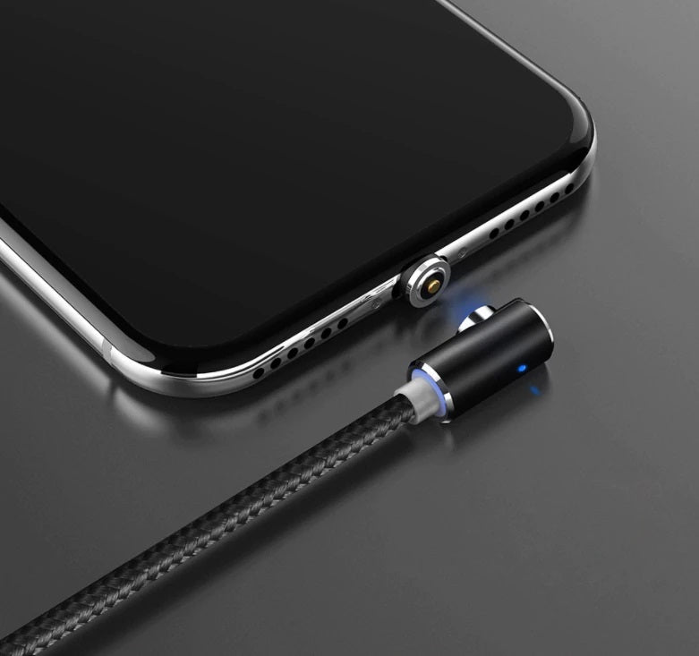 Exinoz 2m Fast Charging Magnetic Cable with LED Indicator - Exinoz