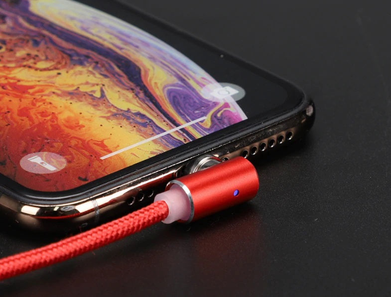 Exinoz 2m Fast Charging Magnetic Cable with LED Indicator - Exinoz